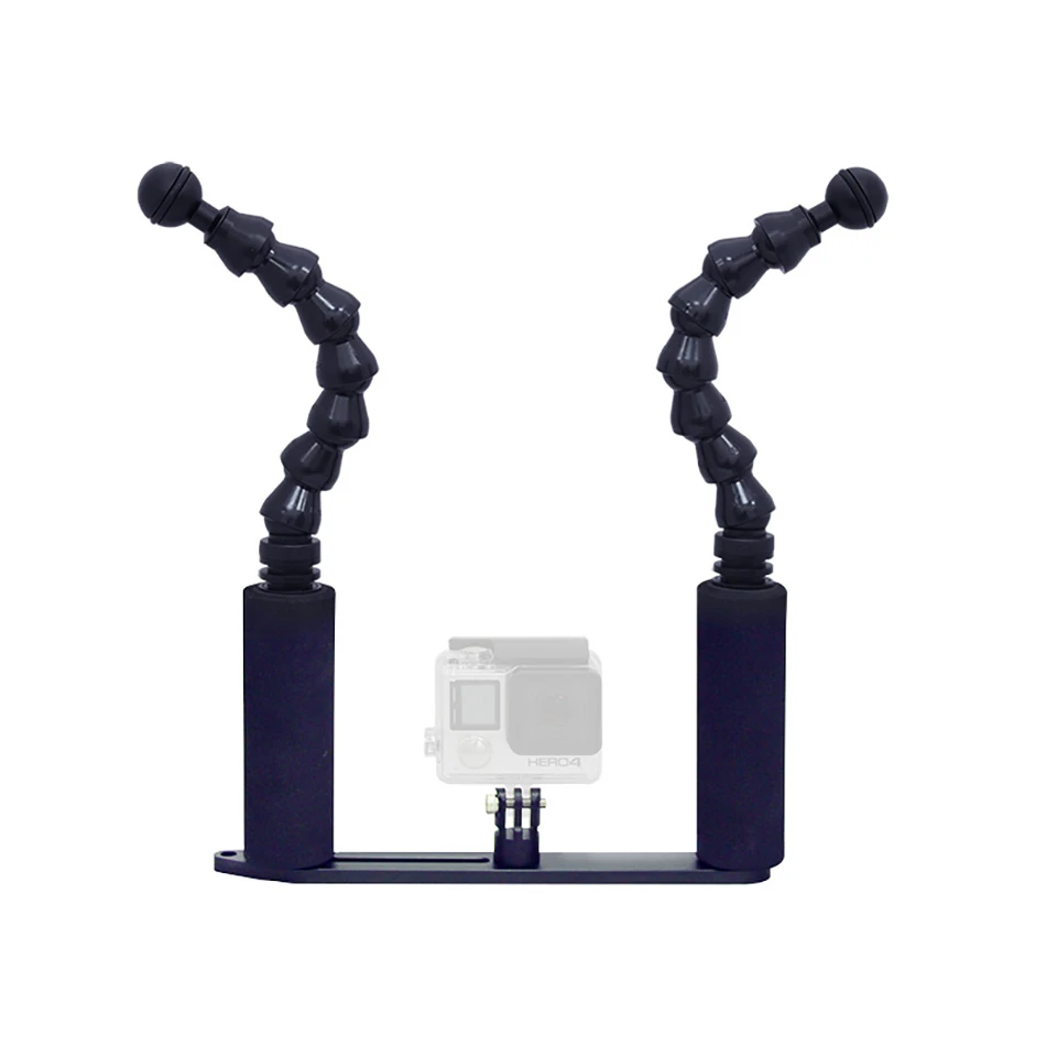 BIGBLUE FLEXIARM GP TRAY Platine Double Avec Bras Flexible 3 BIGBLUE FLEXIARM GP TRAY Platine Double Avec Bras Flexible