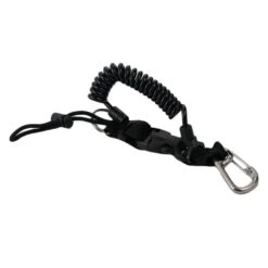 DRAGONNE Câble Armé Avec Mousqueton En Inox