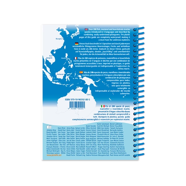 LIVRE PICTOLIFE PACIFIQUE ASIATIQUE Immergeable 5 LIVRE PICTOLIFE PACIFIQUE ASIATIQUE Immergeable – Image 3