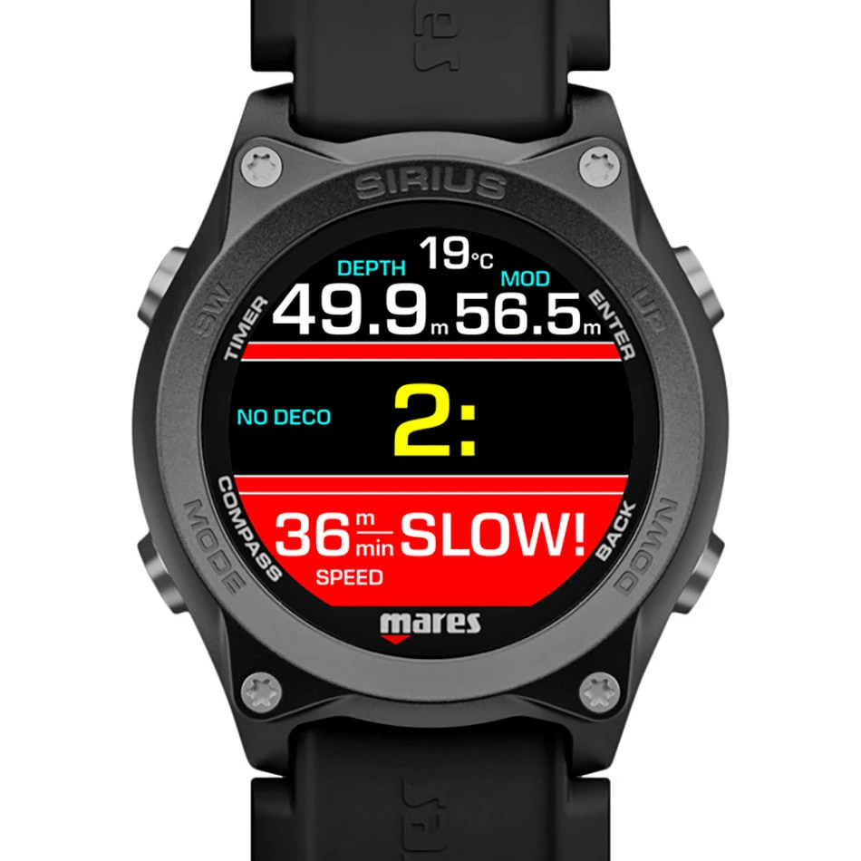 MARES SIRIUS Ordinateur De Plongée Sou Marine 5 MARES SIRIUS Ordinateur De Plongée Sou Marine – Image 3