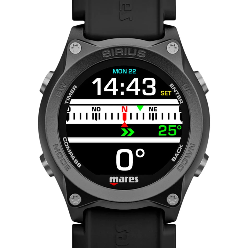 MARES SIRIUS Ordinateur De Plongée Sou Marine 6 MARES SIRIUS Ordinateur De Plongée Sou Marine – Image 4