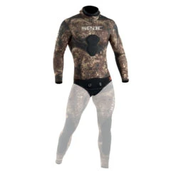 SEAC GHOST Marron Veste 7 Mm 6 SEAC GHOST Marron Veste 7 Mm -Plongée Sportive Boutique SEAC GHOST maron veste 7 mm 1 1