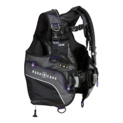 AQUALUNG PEARL NOIR/TWILIGHT Gilet Stabilisateur Pour Femme -Plongée Sportive Boutique pearl twilight Left 25 01 22