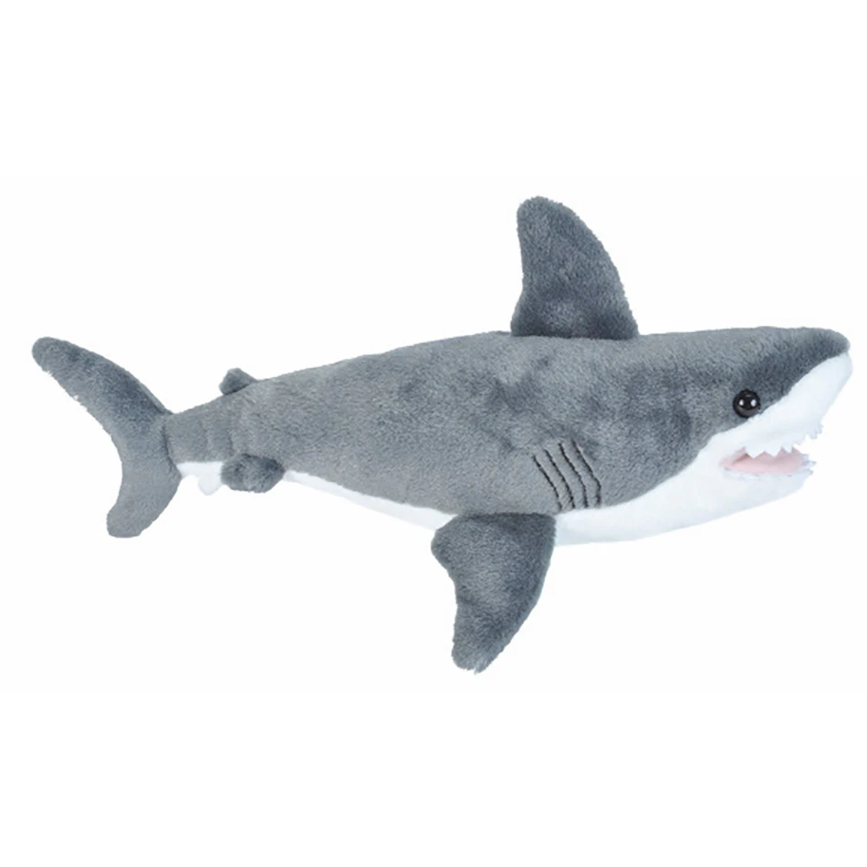 WILD REPUBLIC GRAND REQUIN BLANC Peluche 15/30 Cm 3 WILD REPUBLIC GRAND REQUIN BLANC Peluche 15/30 Cm